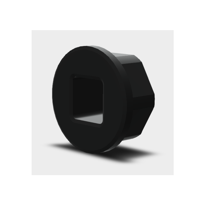 1/2" VersaHex Adapters v2 (1/4" Square Bore, 1/8" Long) thumbnail
