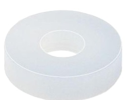 1/2" OD x #8 Nylon Spacer, 0.125" thumbnail