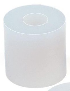 1/2" OD x #8 Nylon Spacer, 0.500" thumbnail