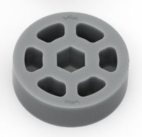 1.625" Compression Wheel - 30A Durometer thumbnail
