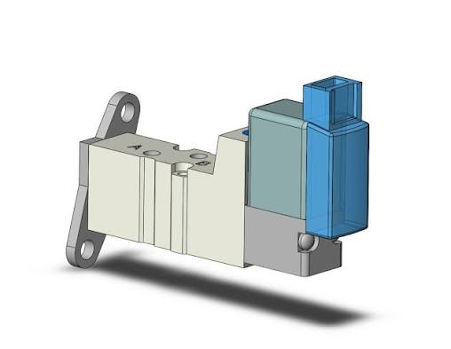 "Solenoid Fwd, Reverse (	5/2 Single Solenoid Valve, 5VDC)" thumbnail
