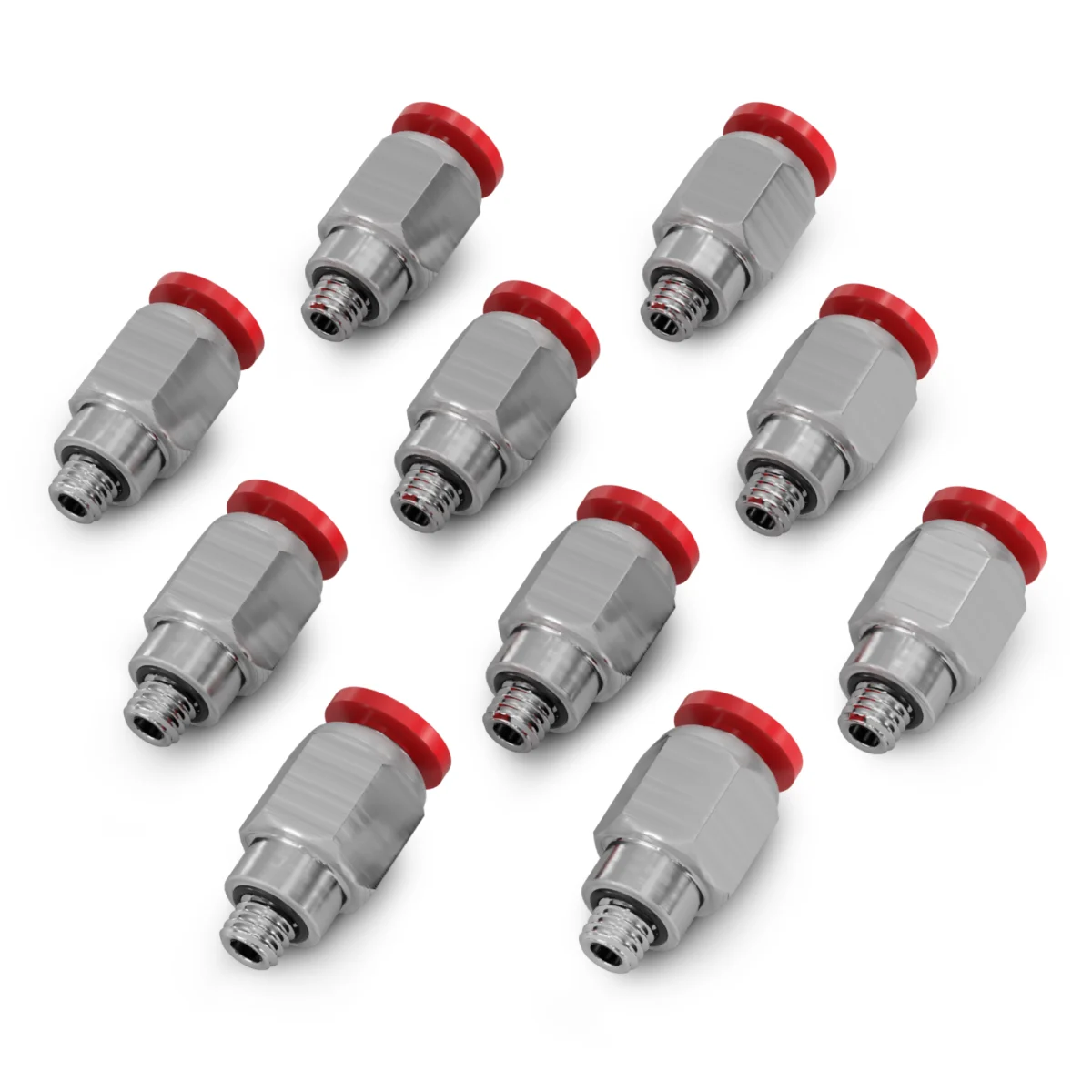 Straight Pneumatic Fitting (10-Pack)