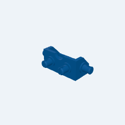 Triple 1-2-1x Wide, 1x2 Corner Connector thumbnail
