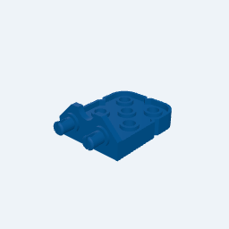 2x Wide, 2x2 Offset Corner Connector thumbnail
