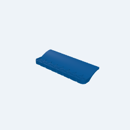 2x8 Medium Convex Plate thumbnail