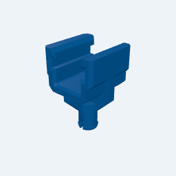 1x Pitch Linear Motion Bracket (Snap) thumbnail