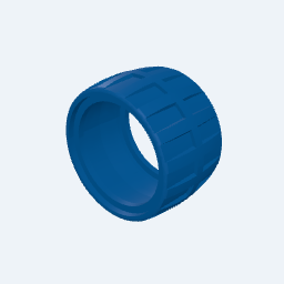 2x Wide, 3x Pitch Diameter Tire (Straight Offroad Tread) thumbnail