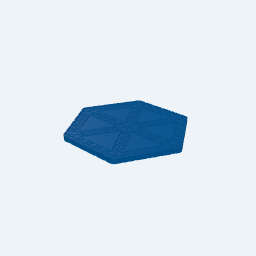 6x6 Hexagon Plate thumbnail
