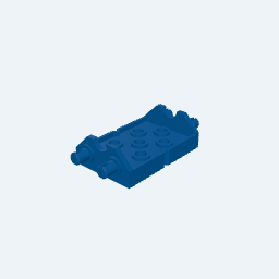 Double 2x Wide, 2x2 Double Offset Corner Connector thumbnail